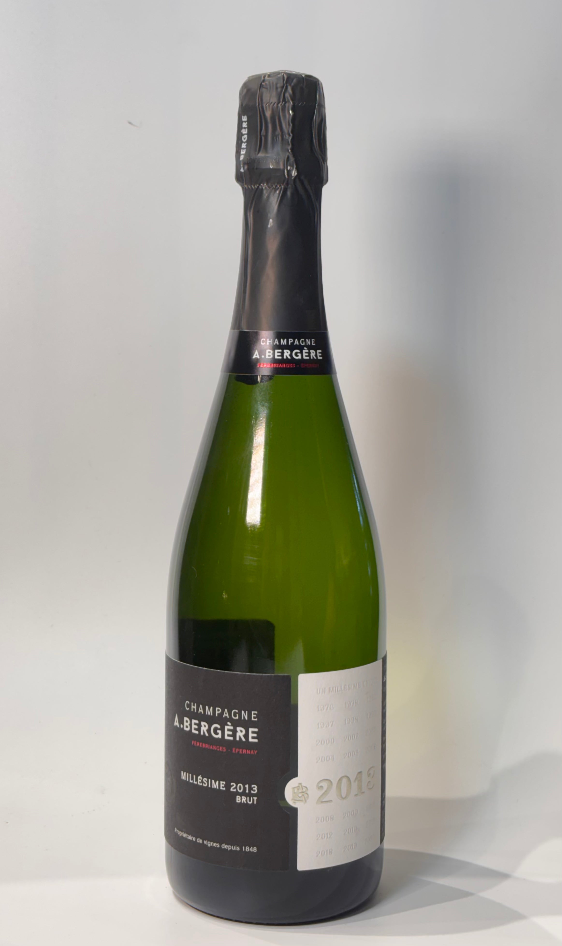 2013 A. Bergere Millesime Brut